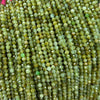 Green Garnet Faceted Beads 2mm 3mm 4mm 15''
