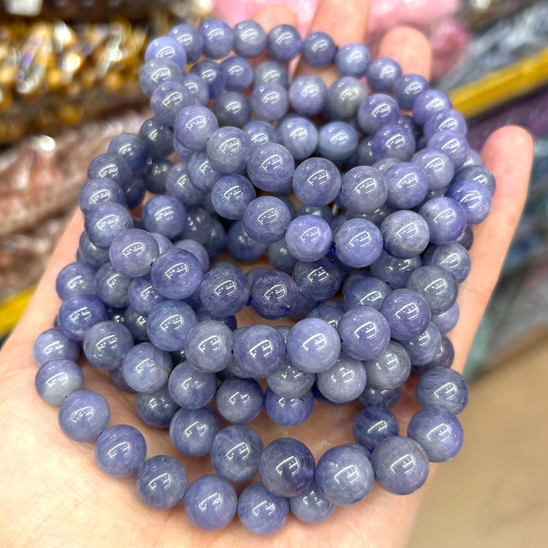 Tanzanite Bracelets 10mm 7.5''