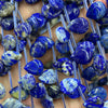 Lapis Lazuli Teardrop Beads 10x14mm 15''