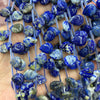 Lapis Lazuli Teardrop Beads 10x14mm 15''