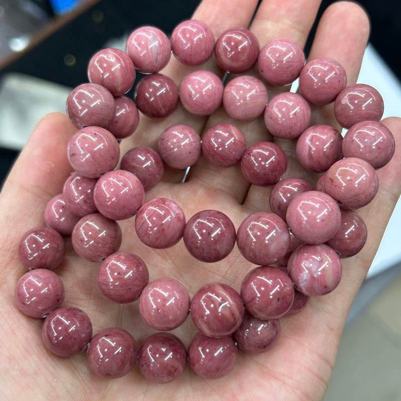 Red Rhodonite Bracelets 8''