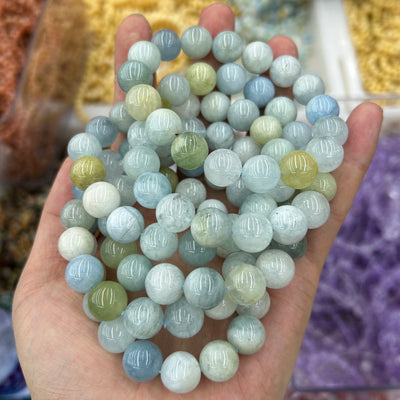 Perles d'obsidienne flocon de neige 4 mm 6 mm 8 mm 10 mm 12 mm 15''