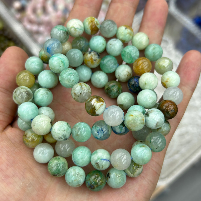 Chrysocolla Azurite Bracelets 8''