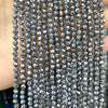 Terahertz Faceted Beads 2mm 3mm 4mm 15''