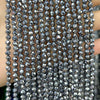 Terahertz Faceted Beads 2mm 3mm 4mm 15''