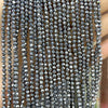 Terahertz Faceted Beads 2mm 3mm 4mm 15''
