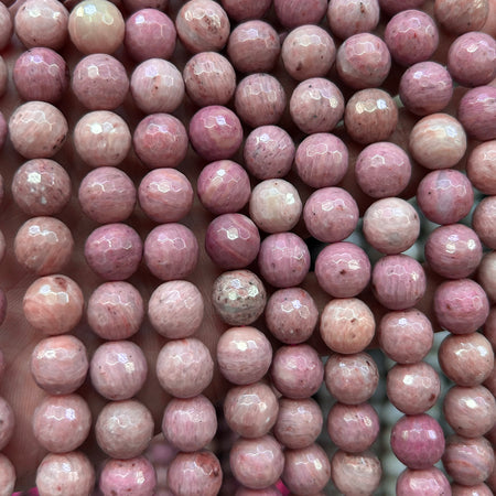 Perles de rhodonite rouge 4 mm 6 mm 8 mm 10 mm 12 mm 15''