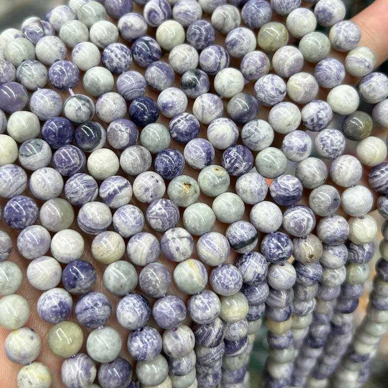 Tiffany Stone Beads 15''