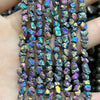 Rainbow Pyrite Chips Beads 15''