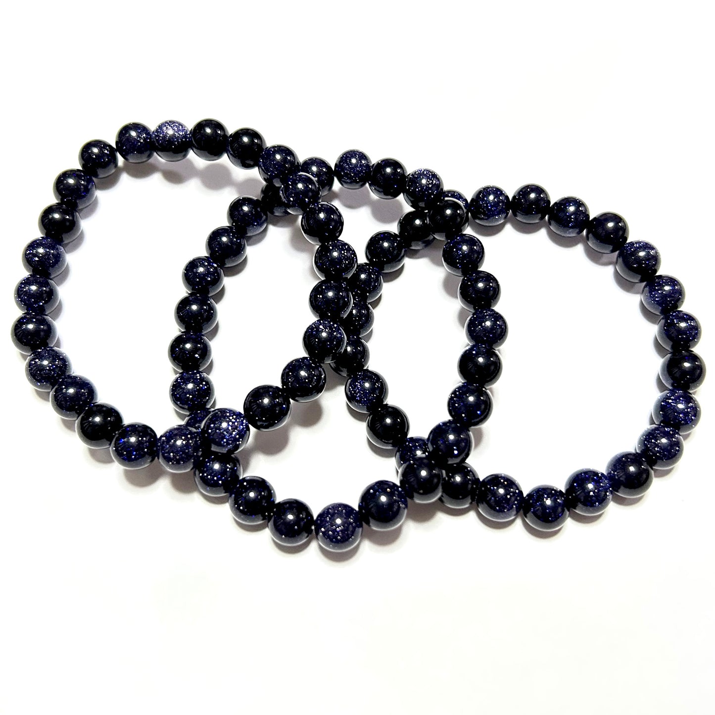 Blue Sandstone Bracelet 8''