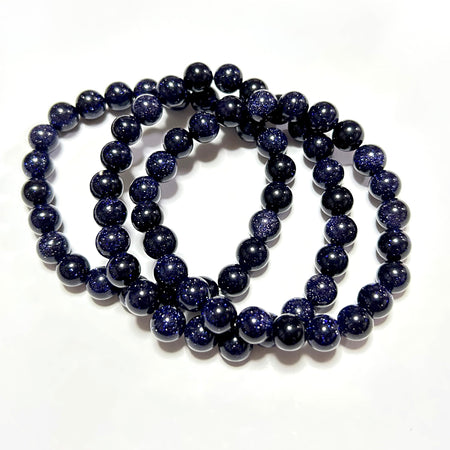 Blue Sandstone Bracelet 8''