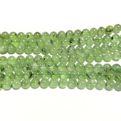 Green Prehnite Beads 4mm 6mm 8mm 10mm 12mm 15''