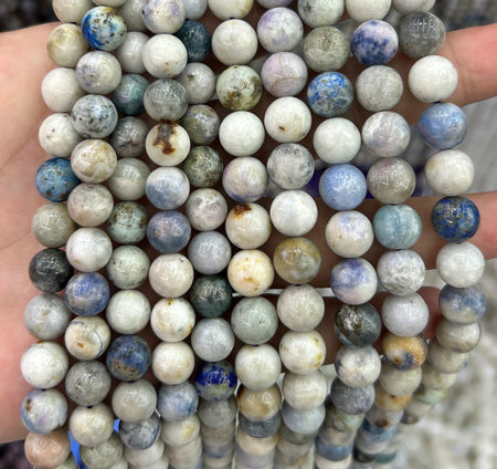 En regnbueobsidian, naturlig ædelsten, rund sten 6mm 8mm 10mm 12mm 14mm 16mm 18mm 15''