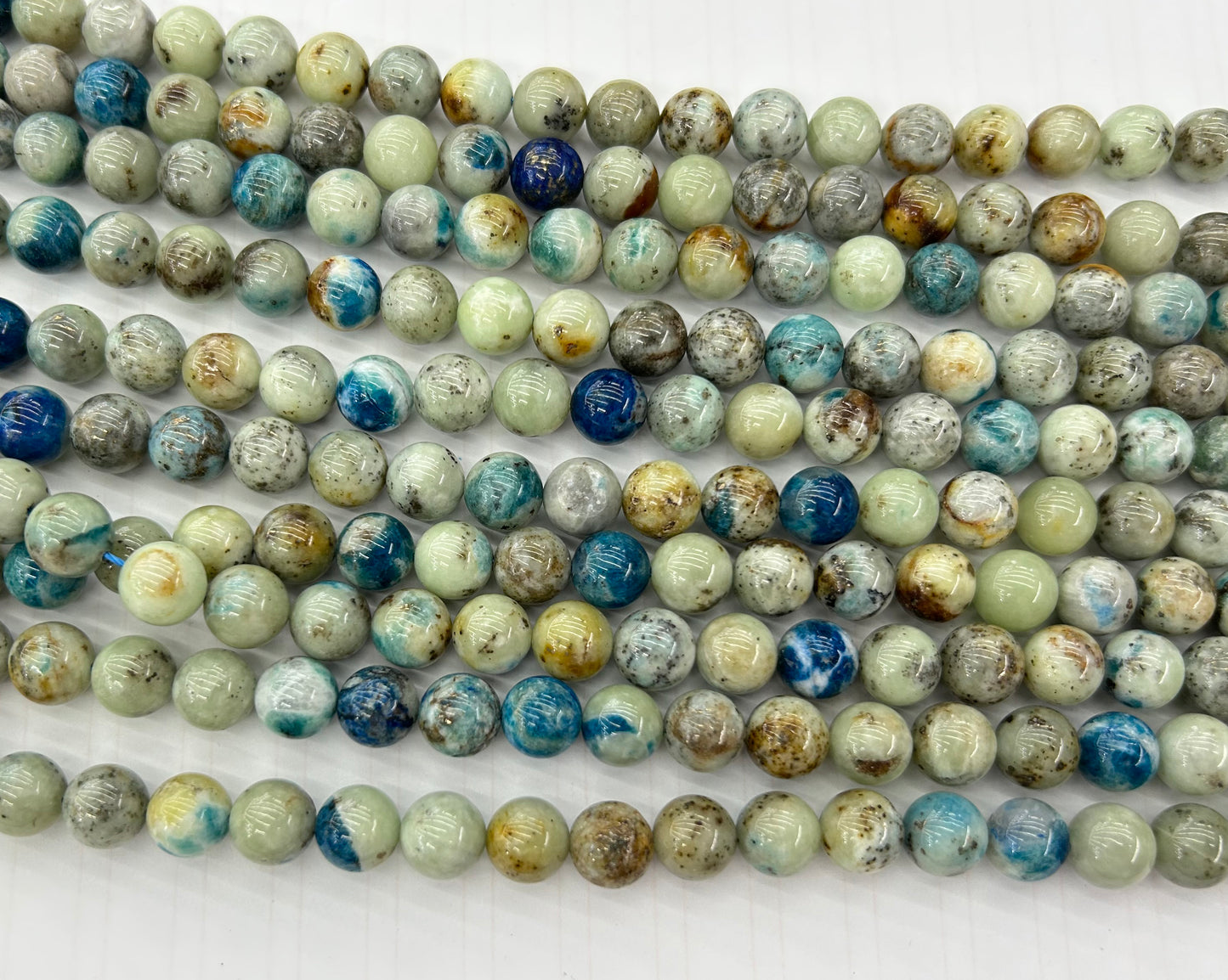 Hauynite Beads 6mm 8mm 10mm 15''