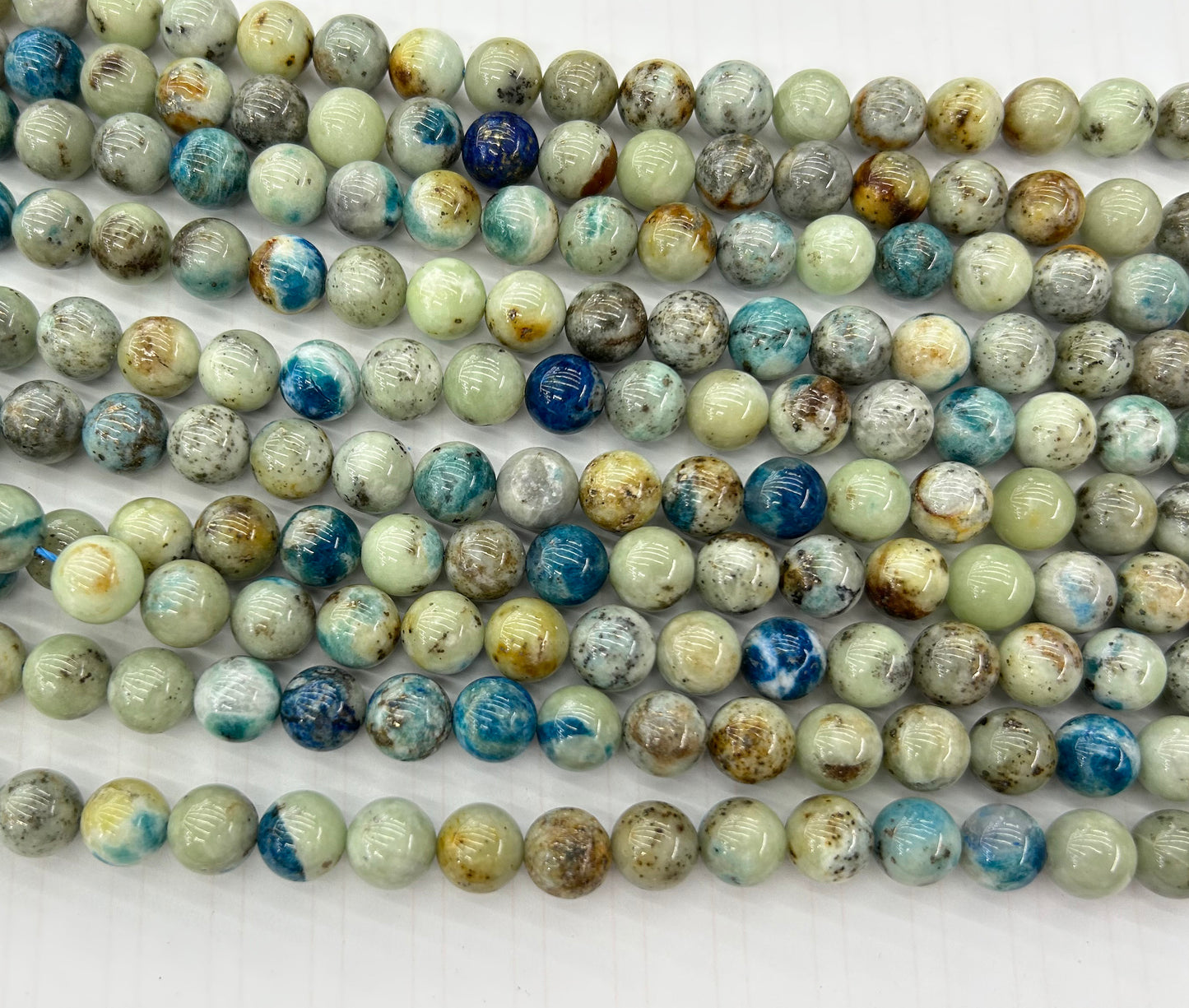 Hauynite Beads 6mm 8mm 10mm 15''