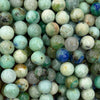 Chrysocolla Azurite Beads 15''