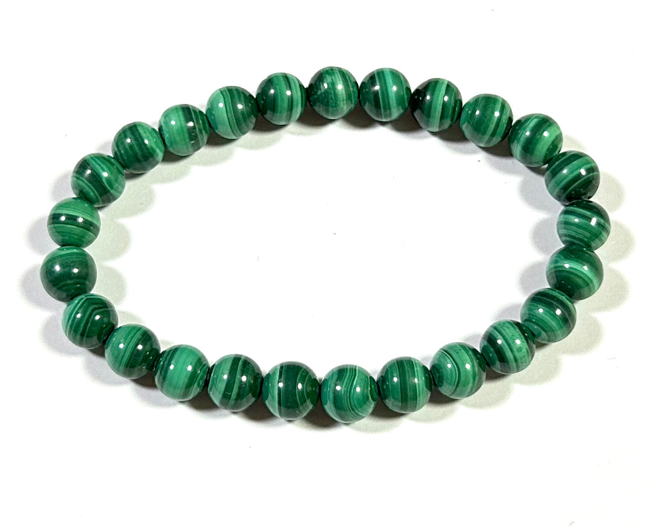 Genuine Malachite Bracelet 7''