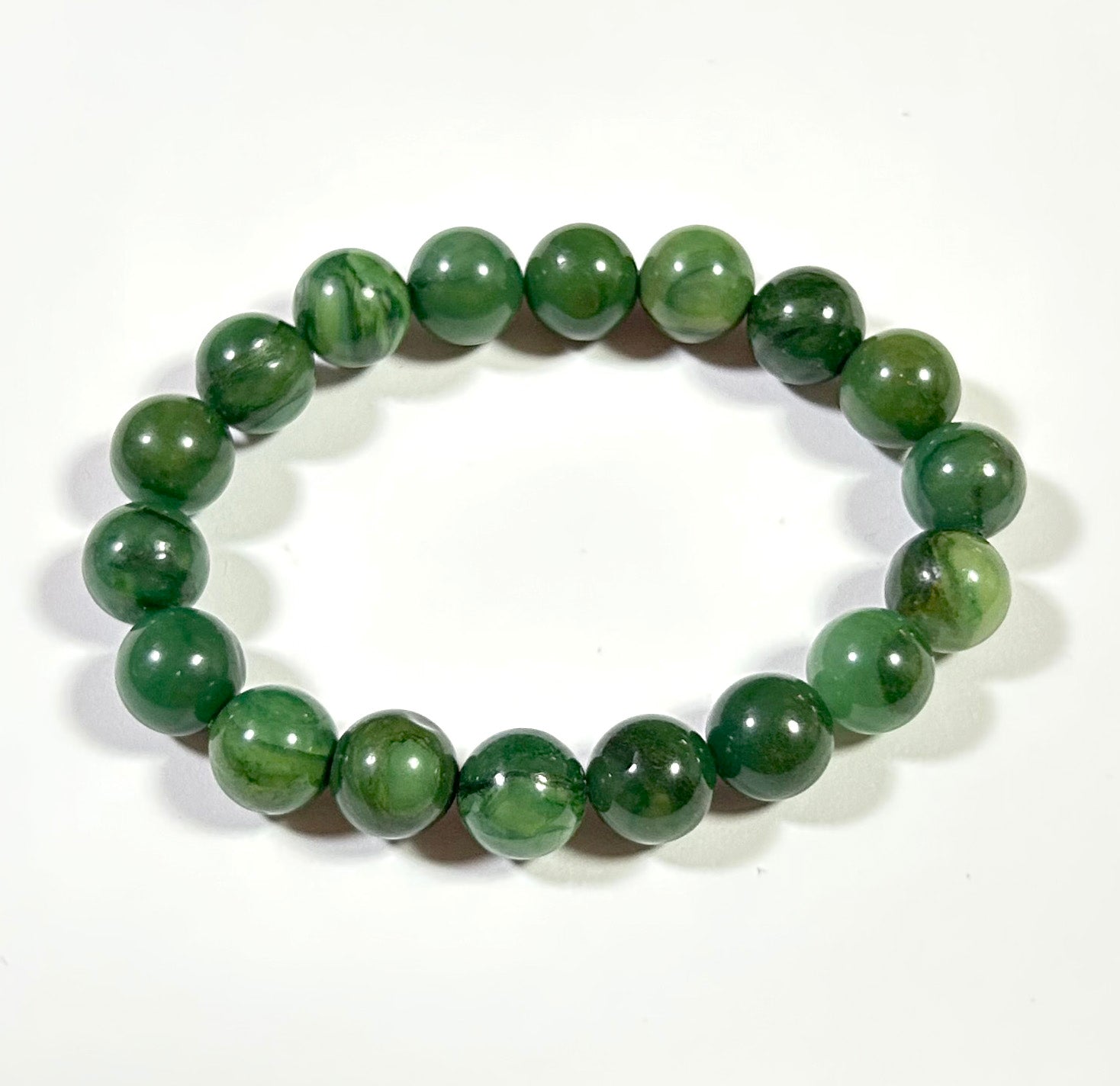 African Jade Bracelets 8''