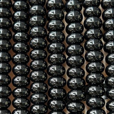 Perles rondes en onyx noir mat, pierres précieuses naturelles, 2 x 4 mm, 38 cm