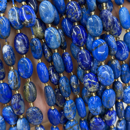 Perles ovales à facettes en labradorite 10x14mm 12x16mm 13x18mm 15''