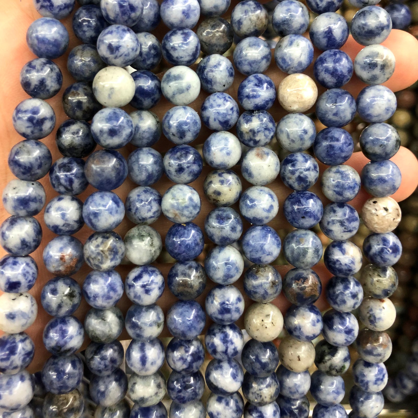 Perles de labradorite noire 4 mm 6 mm 8 mm 10 mm 12 mm 15''