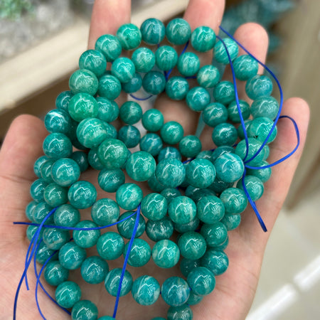African Amazonite Bracelet 8''