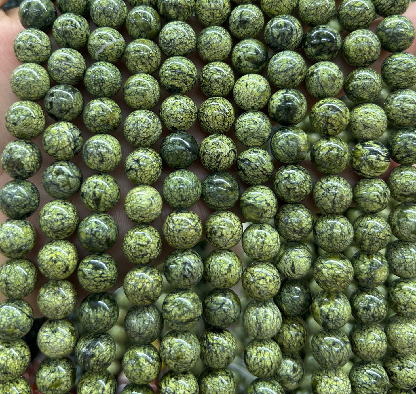 Serpentine Beads 8mm 10mm 15''