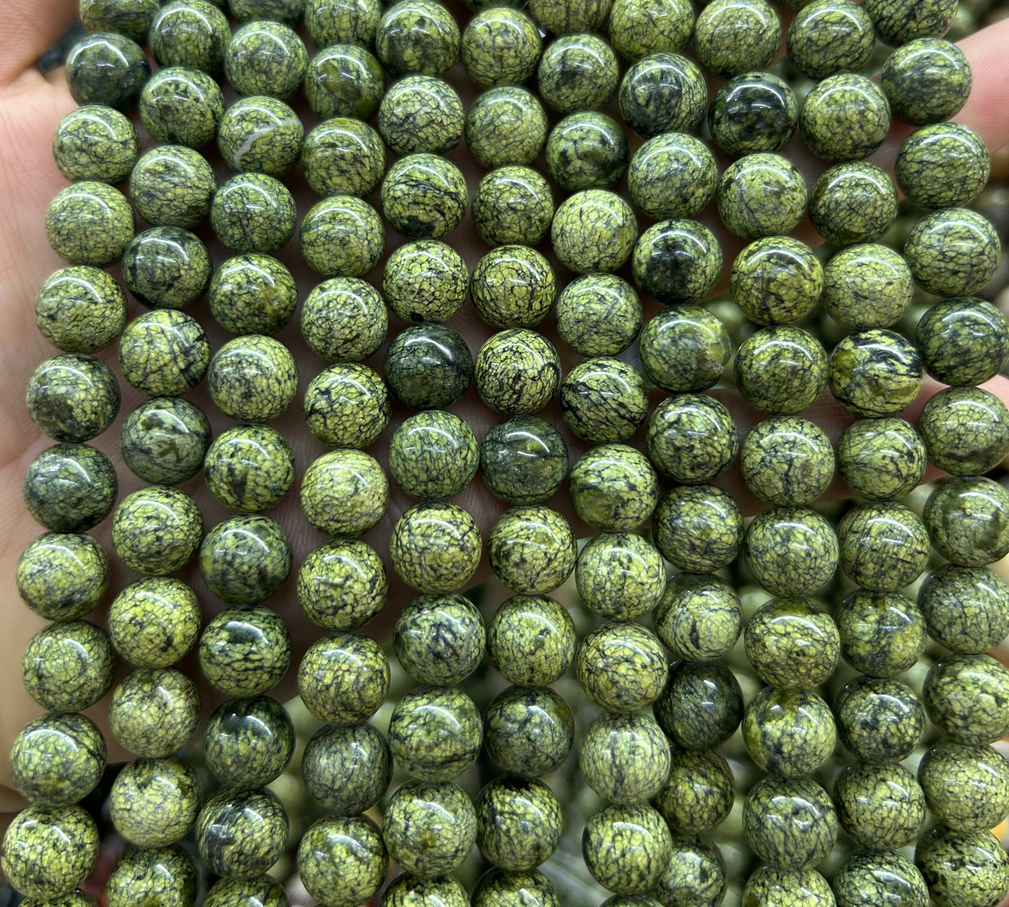 Serpentine Beads 8mm 10mm 15''