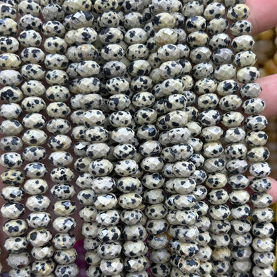 Perles rondelles en œil de tigre jaune, pierres précieuses naturelles, 4 x 6 mm, 5 x 8 mm, 38 cm