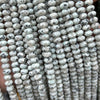 Lotus Jasper Rondelle Faceted Beads 5x8mm 15''