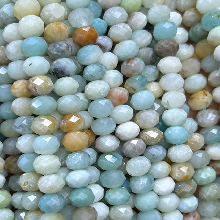 Perles rondelles en œil de tigre jaune, pierres précieuses naturelles, 4 x 6 mm, 5 x 8 mm, 38 cm