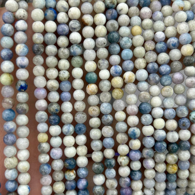Hackmanite Beads 6mm 8mm 10mm 15''
