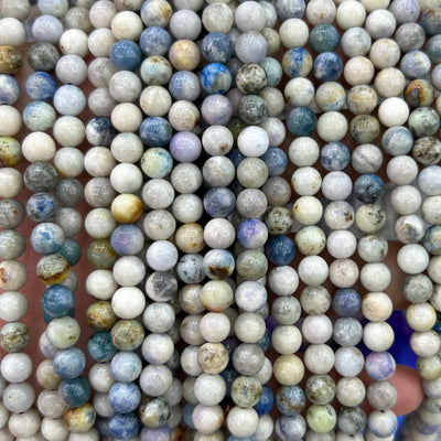 Hackmanite Beads 6mm 8mm 10mm 15''
