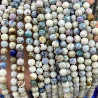 Hackmanite Beads 6mm 8mm 10mm 15''