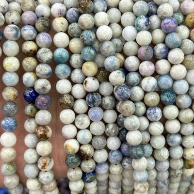 Hackmanite Beads 6mm 8mm 10mm 15''
