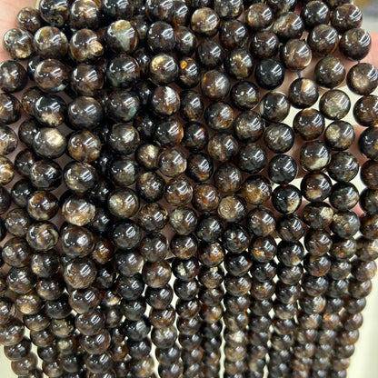 Genuine Biotite Beads Top quality 10mm 15''