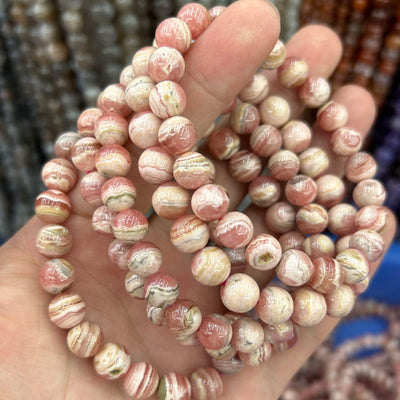 Bracelet Rhodochrosite 7''