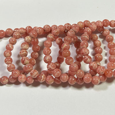 Rhodochrosite Bracelet 7''