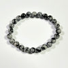 Snowflake Obsidian Bracelet 8''