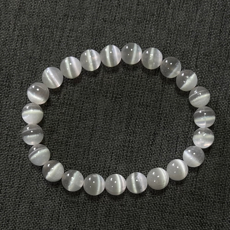 Selenite Bracelets 8''