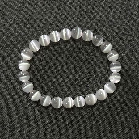 Perles d'obsidienne flocon de neige 4 mm 6 mm 8 mm 10 mm 12 mm 15''