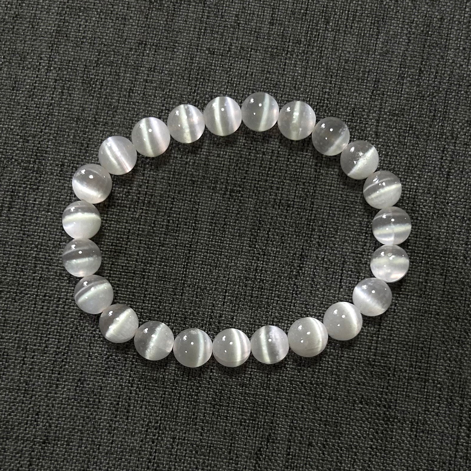 Selenite Bracelets 8''