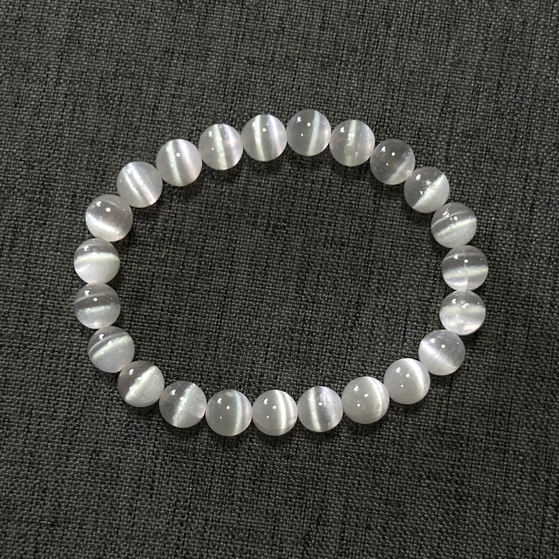 Selenite Bracelets 8''