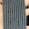 Hematite Matte Rondelle Beads 2x4mm 3x6mm 3x8mm 15''