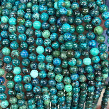 AA Blue Phoenix Stone Beads 15''