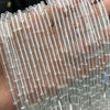 AA Crystal Tube Beads 4x13mm 15''