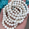 White Magnesite Bracelets 8''