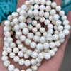 White Magnesite Bracelets 8''