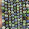 Tanzanite Tsavorite Beads 6mm 8mm 10mm 15''