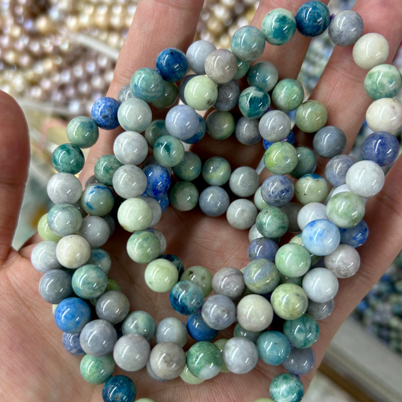 Hackmanite Bracelet 6mm 8mm 7.5''